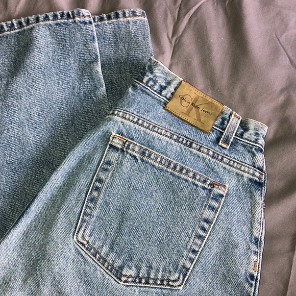 Calvin Klein Jeans Denim - Calvin Klein Mom Jeans